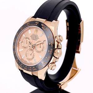 Daytona Oysterflex Rosegold Baguette