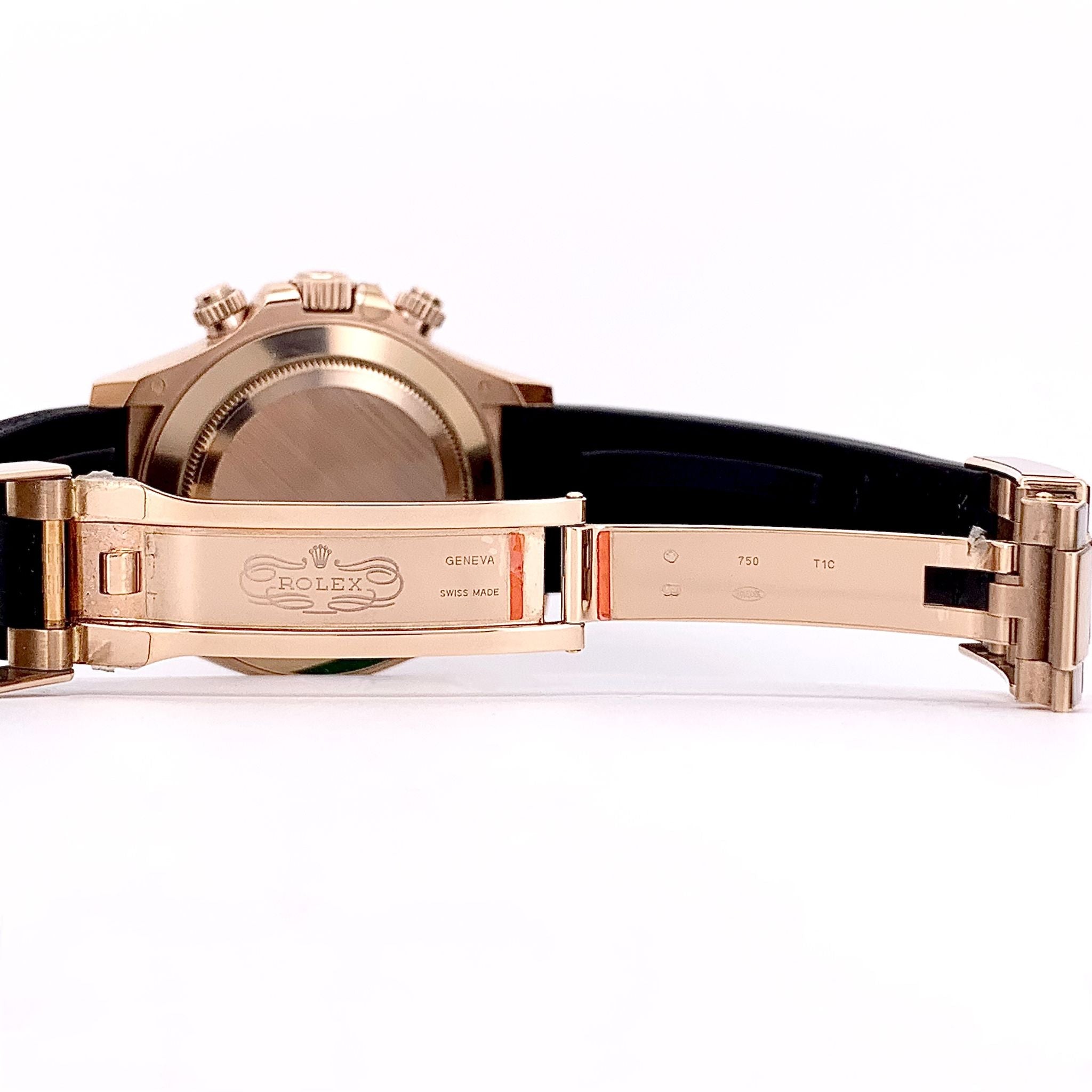 Daytona Oysterflex Rosegold Baguette