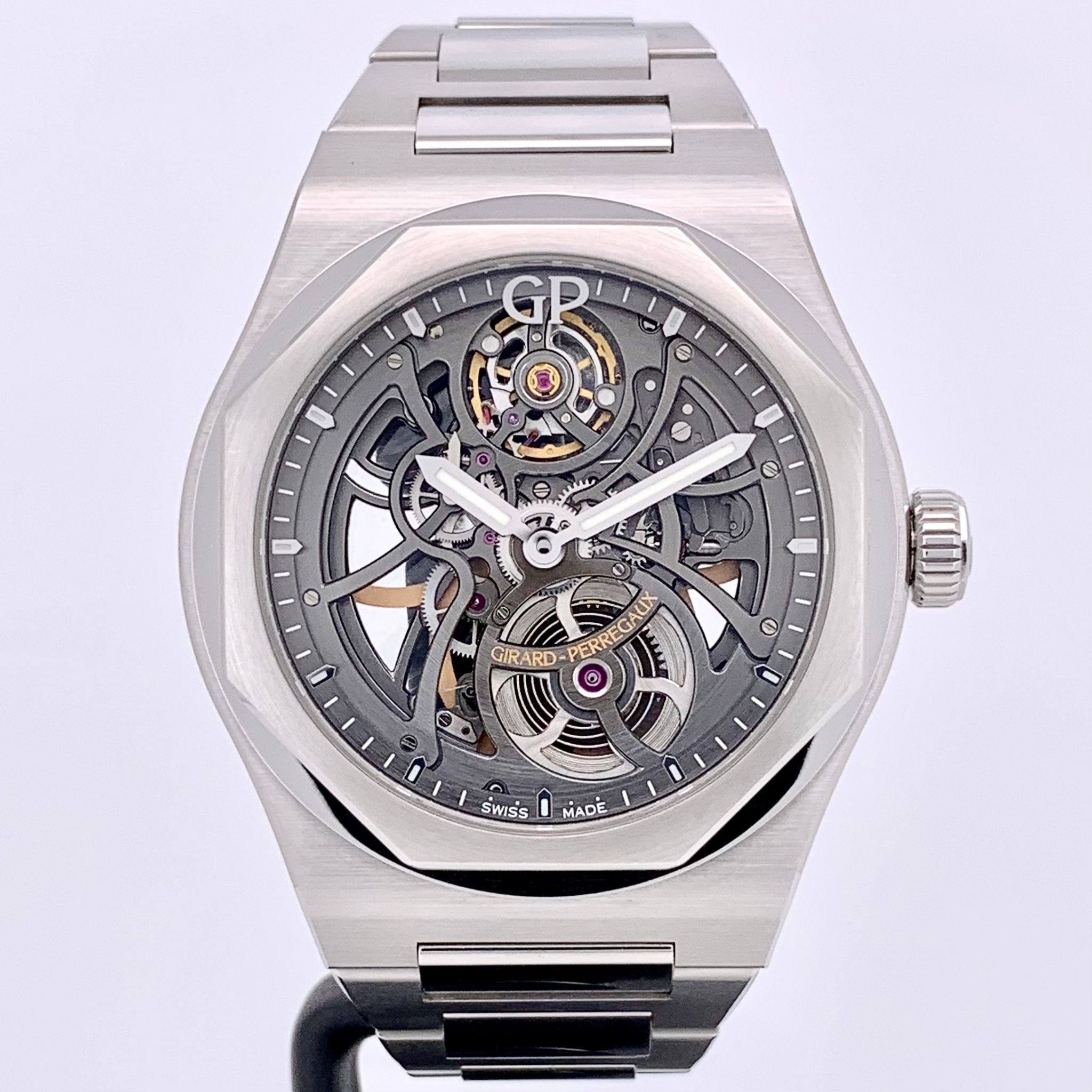 Laureato Skeleton Steel