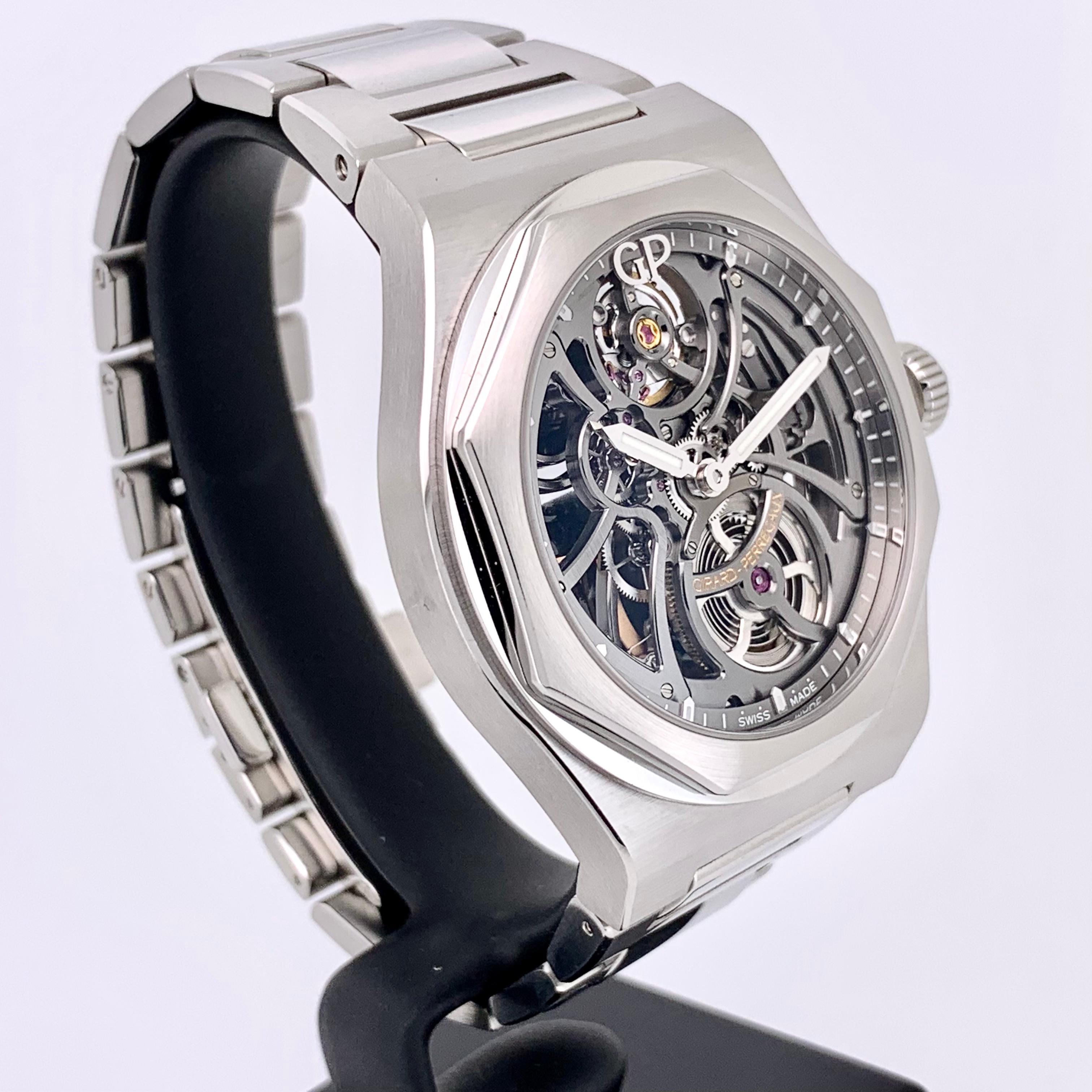 Laureato Skeleton Steel