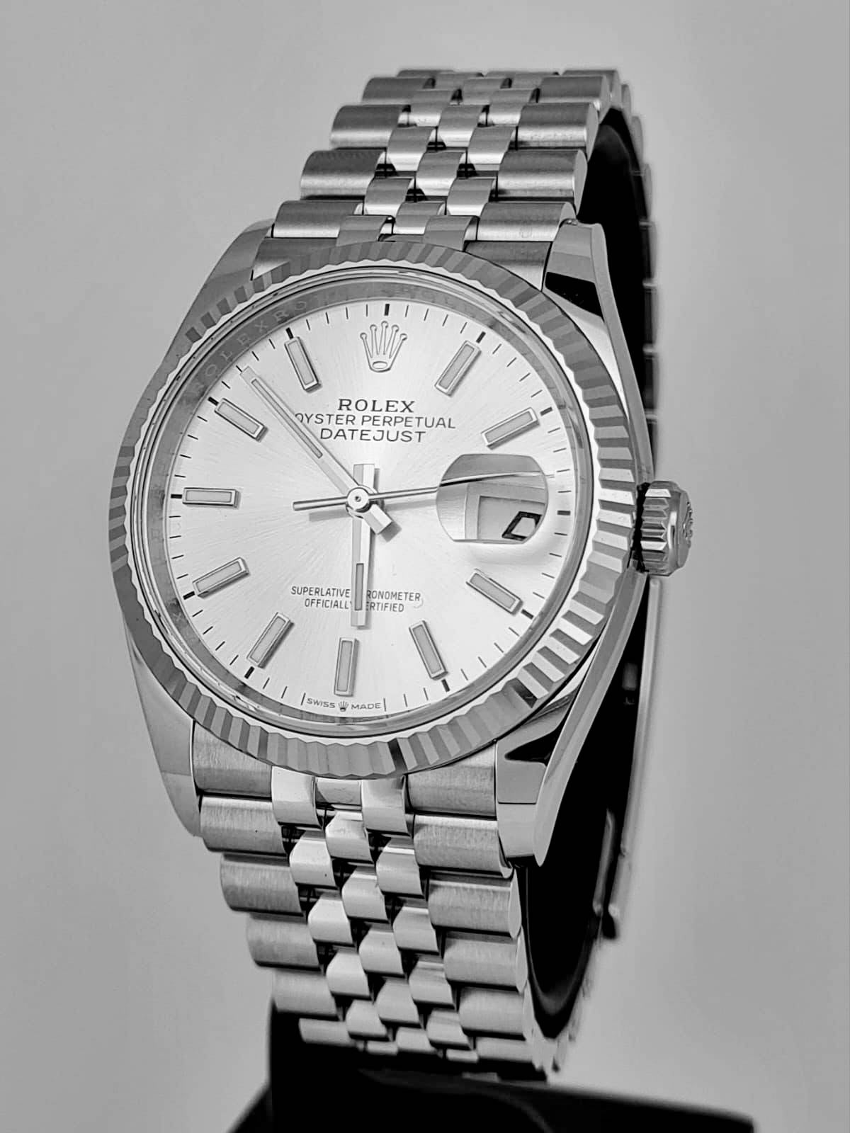 Rolex Datejust 36 Silver