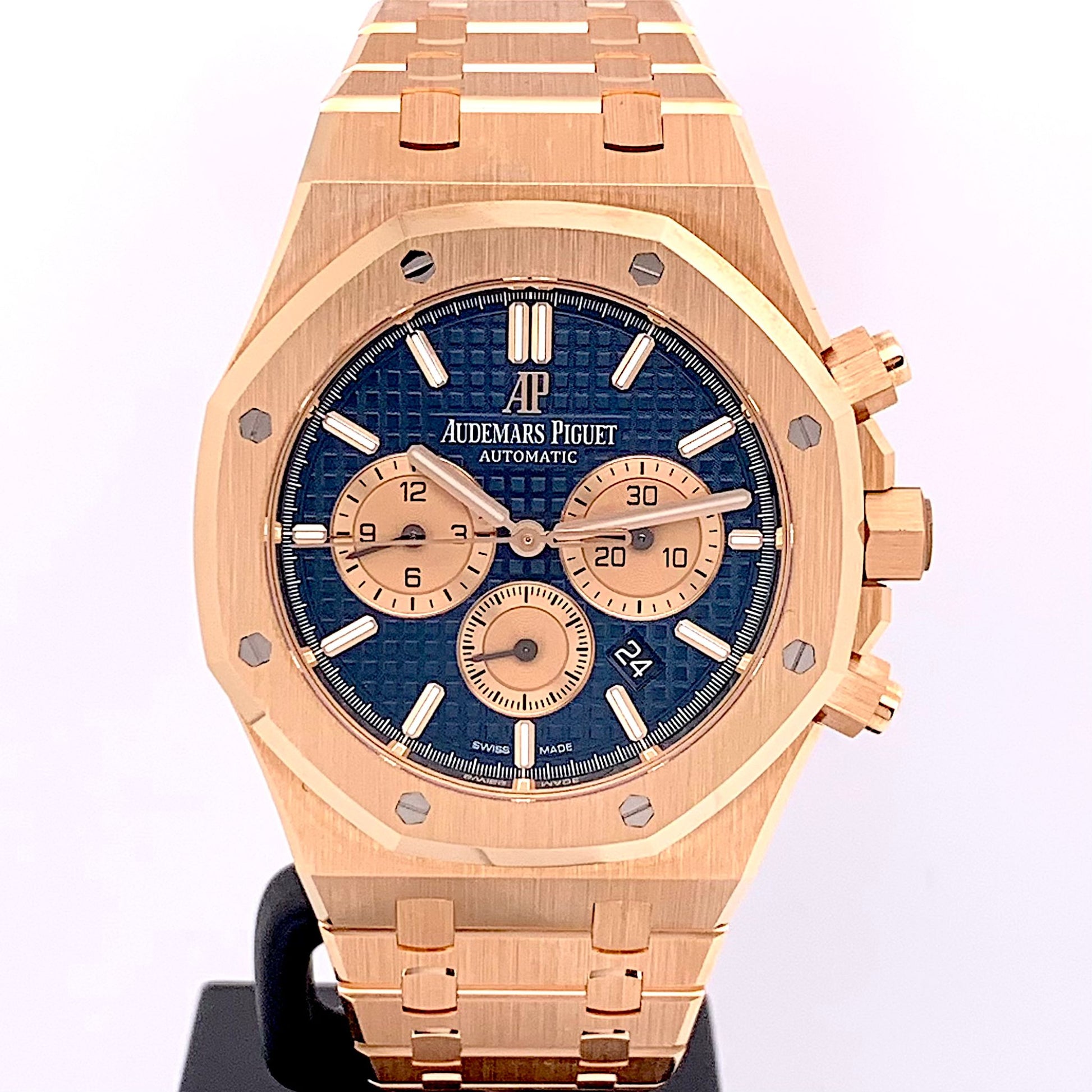 Royal Oak Rosegold Blue