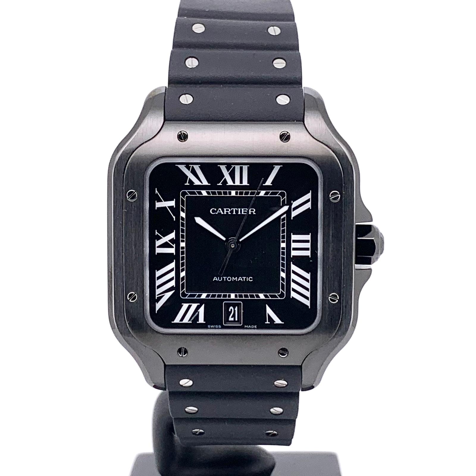 Santos De Cartier L ADLC Black