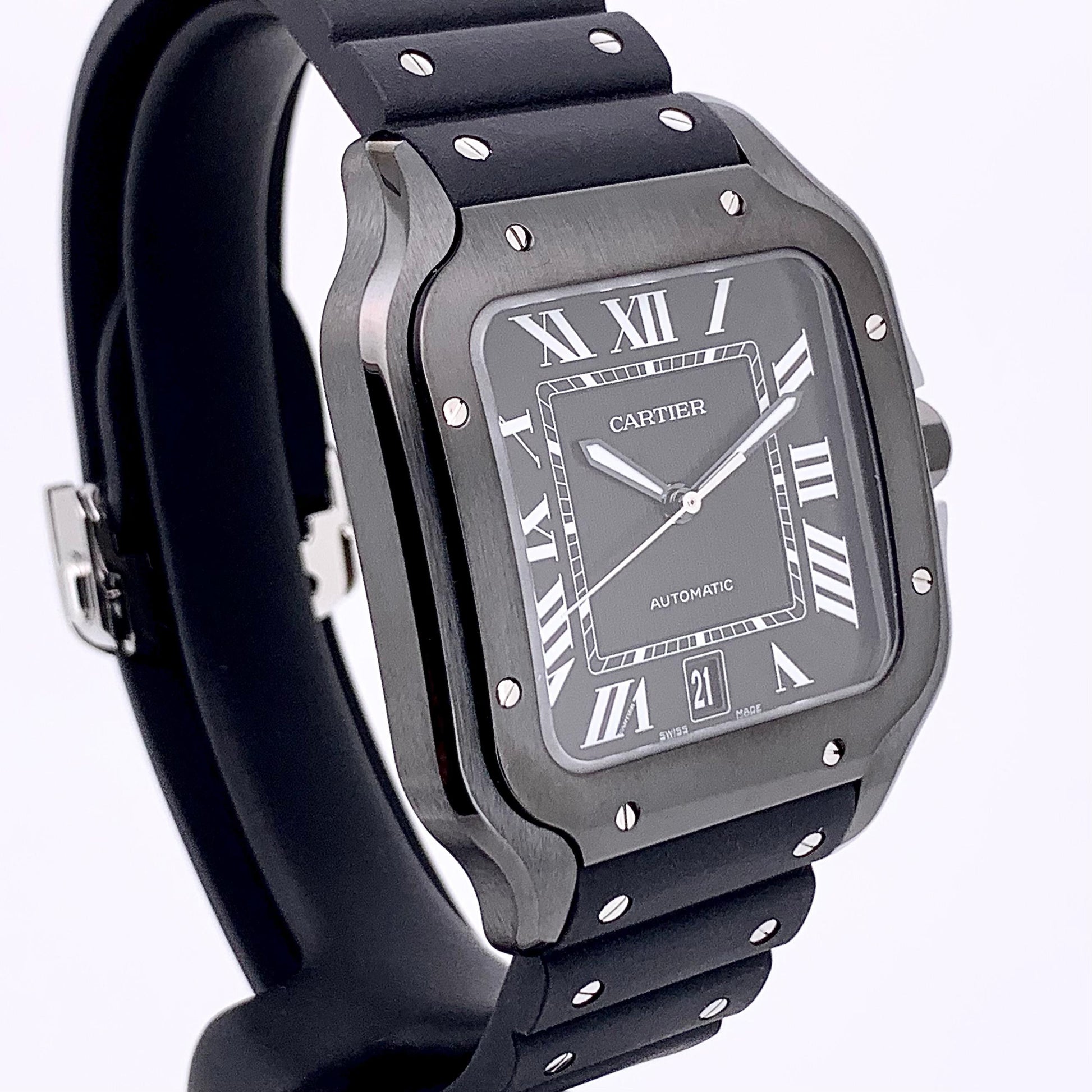 Santos De Cartier L ADLC Black