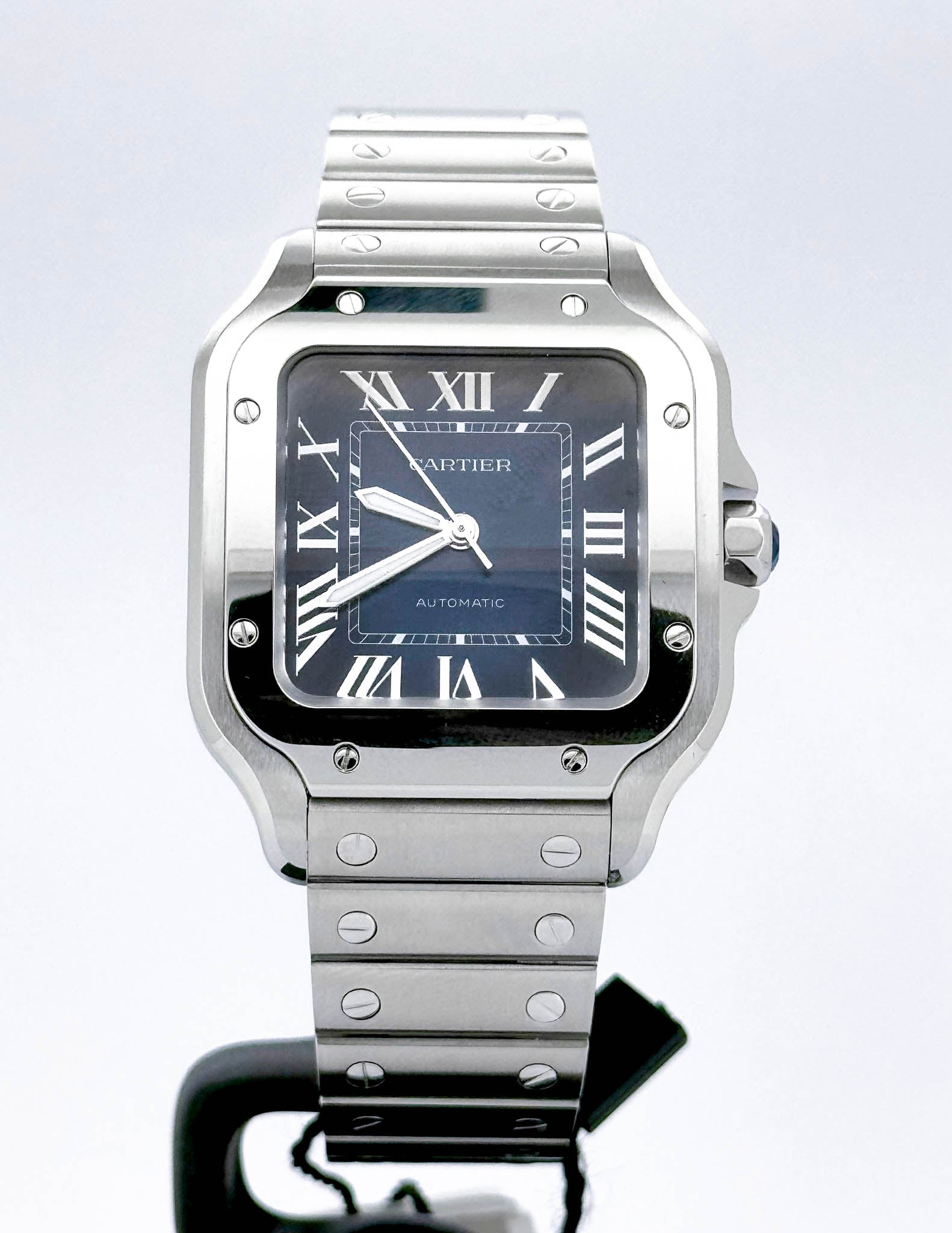 SANTOS DE CARTIER M BLUE DIAL (2024)