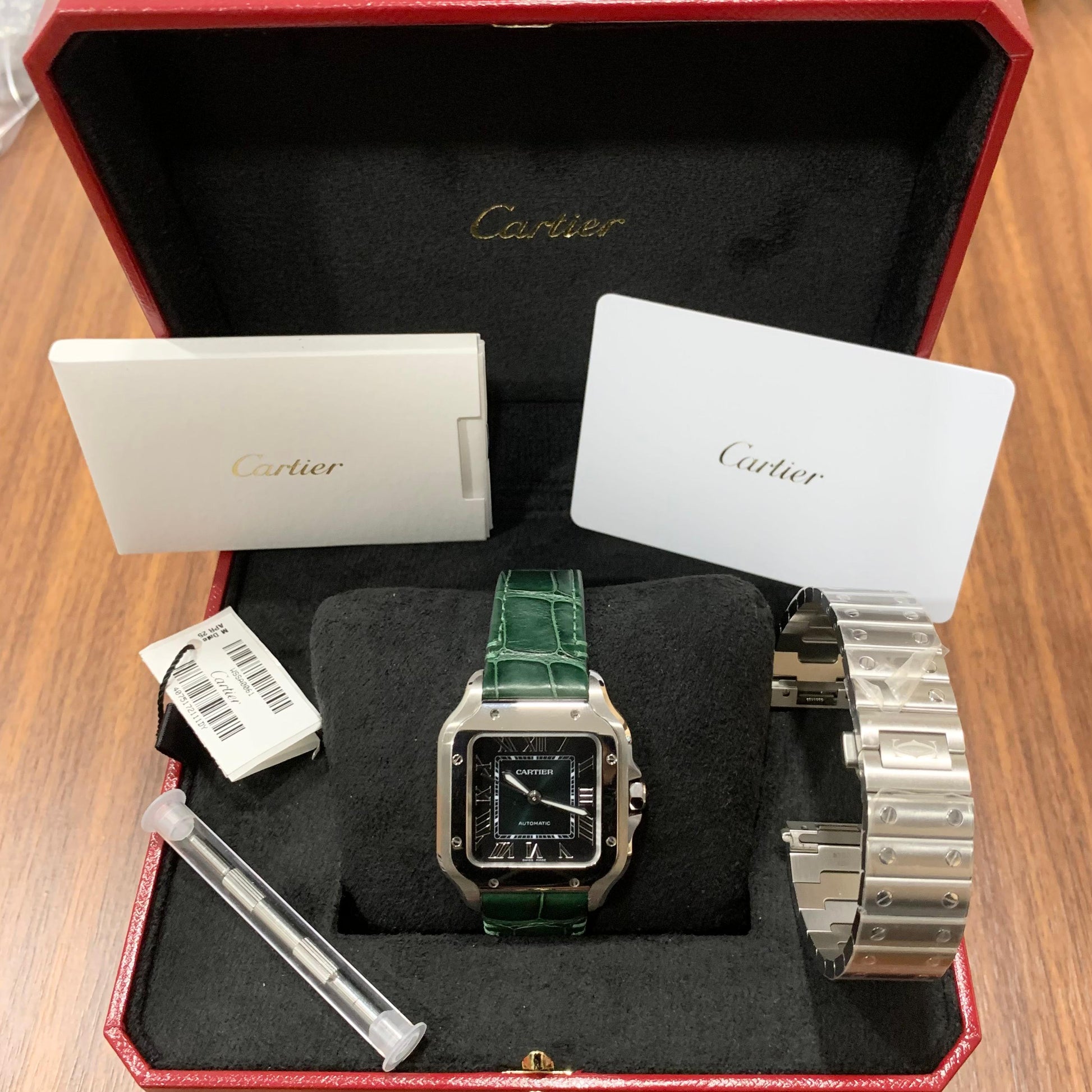 Santos De Cartier M Green