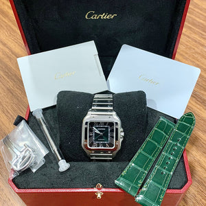 Santos De Cartier M Green